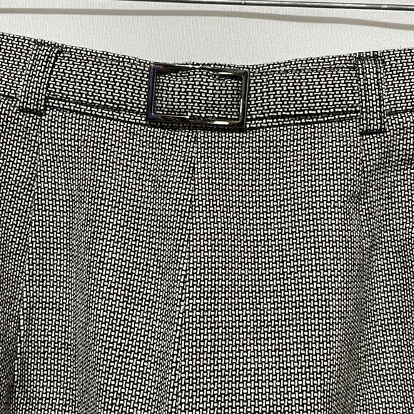 Vintage Harve Benard Wool Houndstooth High Rise Preppy Trousers Pants Size 4 - Picture 12 of 16